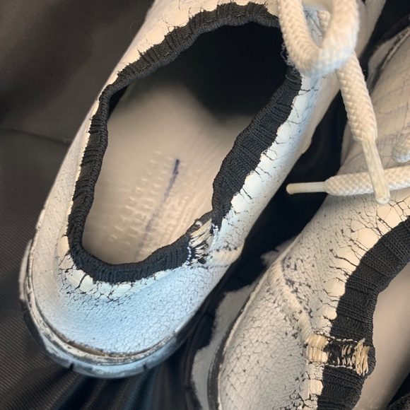 White painted Maison M Margiela Sneakers - Picture 8 of 16